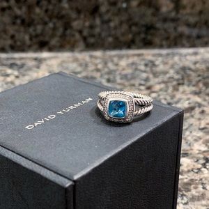 David Yurman Albion Petite Topaz Ring